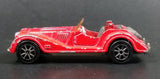 Vintage 1980s Majorette Morgan Hard Top Convertible Red No. 261 1/50 Scale Die Cast Toy Car Vehicle Made in France - Treasure Valley Antiques & Collectibles