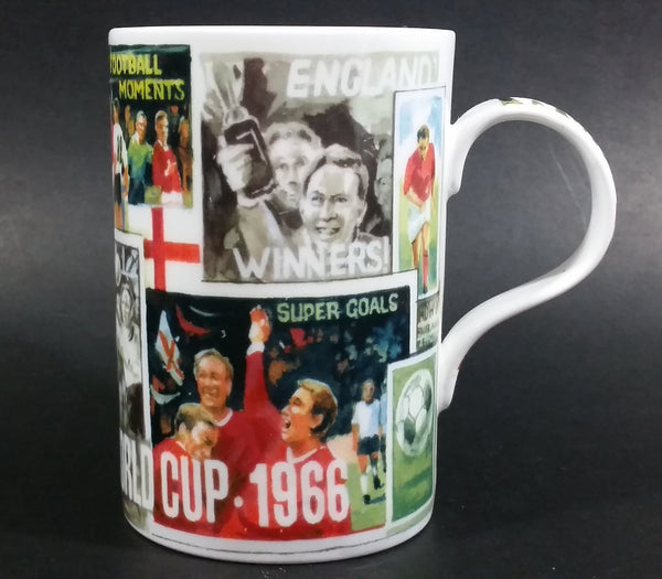 Rare Vintage 1966 World Cup Football Soccer England Winners Fine Bone China Coffee Mug - Oxford England - Treasure Valley Antiques & Collectibles