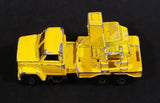Vintage 1980s Majorette Movers Crane Truck Yellow #283 1/100 Die Cast Metal Toy Construction Equipment Vehicle - Treasure Valley Antiques & Collectibles