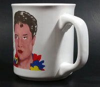 Vintage Elvis Presley in Hawaiian Clothing Wearing a Lei White Ceramic Coffee Mug Collectible - Treasure Valley Antiques & Collectibles