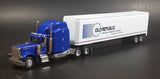 Liberty Classics Old Republic Insurance Company of Canada Peterbilt Semi Tractor Trailer Blue White Die Cast & Steel Coin Bank - Treasure Valley Antiques & Collectibles