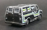 Vintage Yatming Delightful Van Black w/ Graphics Die Cast Toy Car Vehicle No. 899 - Treasure Valley Antiques & Collectibles