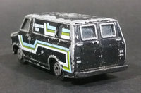 Vintage Yatming Delightful Van Black w/ Graphics Die Cast Toy Car Vehicle No. 899 - Treasure Valley Antiques & Collectibles