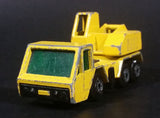 1976 Matchbox Superfast Lesney Products Yellow Crane Truck No. 49 - Made in England