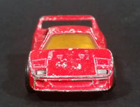 1989 Hot Wheels Ferrari F40 Red Die Cast Toy Dream Luxury Super Car Vehicle Opening Rear Mount Engine - Treasure Valley Antiques & Collectibles