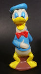 Rare Vintage Walt Disney Productions Donald Duck Cartoon Character 5 1/2" Rubber Squeeze Toy - Hong Kong - Treasure Valley Antiques & Collectibles