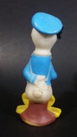 Rare Vintage Walt Disney Productions Donald Duck Cartoon Character 5 1/2" Rubber Squeeze Toy - Hong Kong - Treasure Valley Antiques & Collectibles