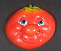 Vintage Arjon Red Smiling Tomato Vegetable Fruit Face Fridge Magnet Food Collectible - Treasure Valley Antiques & Collectibles