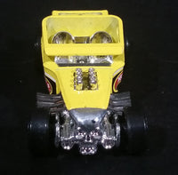 2014 Hot Wheels Scavenger Hunt 1/4 Bone Shaker Yellow Die Cast Toy Car Hot Rod Vehicle - Treasure Valley Antiques & Collectibles
