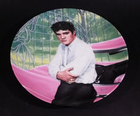 1988 Delphi Elvis Presley Looking At A Legend Limited Edition Collector Plate 1 "Elvis at the Gates of Graceland" - Treasure Valley Antiques & Collectibles
