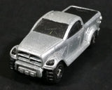 2000 Hot Wheels First Editions Dodge Power Wagon Truck Silver Grey Die Cast Toy Car Vehicle - Treasure Valley Antiques & Collectibles