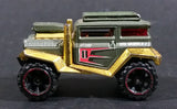 2011 Hot Wheels Video Game Heroes Bad Mudder 2 Olive Green & Gold Die Cast Toy Car Vehicle - Treasure Valley Antiques & Collectibles