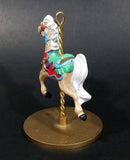 1989 Hallmark Cards 3" Carousel Horse "Ginger" 4/4 Decorative Christmas Ornament - Treasure Valley Antiques & Collectibles