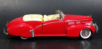 Signature 1940 Cadillac Series 62 Convertible 1/32 Scale Red Die Cast Toy Car Model Vehicle - Treasure Valley Antiques & Collectibles