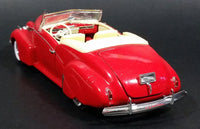 Signature 1940 Cadillac Series 62 Convertible 1/32 Scale Red Die Cast Toy Car Model Vehicle - Treasure Valley Antiques & Collectibles