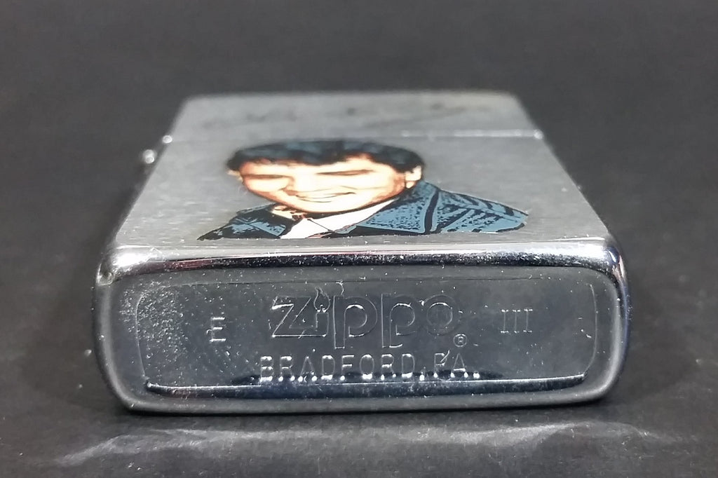 Vintage Collectible 1989 Elvis Presley Zippo Lighter in Black Case - N ...