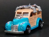 2010 Hot Wheels HW Garage '40s Woodie Ocean Blue Surfing Die Cast Toy Muscle Car Vehicle - Treasure Valley Antiques & Collectibles