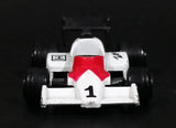 Vintage High Speed Corgi No. 210 Formula One White Red Black Turbo Die Cast Toy Race Car Vehicle - Treasure Valley Antiques & Collectibles