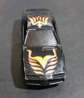 Vintage Yatming Pontiac Trans-Am Firebird Black w/ Flames No. 803 Die Cast Toy Car Vehicle - Treasure Valley Antiques & Collectibles