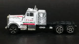 Rare Vintage 1981 Zima Z-Line Semi Rig Truck White Die Cast Toy Car Vehicle w/ Opening Hood
