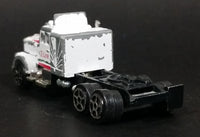 Rare Vintage 1981 Zima Z-Line Semi Rig Truck White Die Cast Toy Car Vehicle w/ Opening Hood