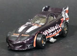 1999 Hot Wheels Mega Graphics Pontiac Firebird Funny Car Dark Black Purple Die Cast Toy Car Vehicle - Treasure Valley Antiques & Collectibles