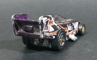 1999 Hot Wheels Mega Graphics Pontiac Firebird Funny Car Dark Black Purple Die Cast Toy Car Vehicle - Treasure Valley Antiques & Collectibles