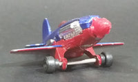 2006 Hot Wheels Aerial Attack Mad Propz Dark Blue Die Cast Toy Airplane - Treasure Valley Antiques & Collectibles