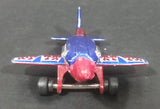 2006 Hot Wheels Aerial Attack Mad Propz Dark Blue Die Cast Toy Airplane - Treasure Valley Antiques & Collectibles