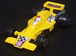 Vintage Soma Super Wheels Formula One Peter Yellow #6 Die Cast Toy Race Car Vehicle - Treasure Valley Antiques & Collectibles