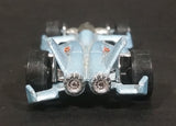 2002 Hot Wheels Jet Threat 3.0 Light Metallic Blue Die Cast Toy Race Car Vehicle - Treasure Valley Antiques & Collectibles