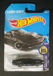 2017 Hot Wheels HW Screen Time Knight Rider K.I.T.T. Black Die Cast Toy Car Vehicle - New in Package Sealed - Treasure Valley Antiques & Collectibles