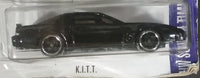 2017 Hot Wheels HW Screen Time Knight Rider K.I.T.T. Black Die Cast Toy Car Vehicle - New in Package Sealed - Treasure Valley Antiques & Collectibles