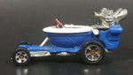 2000 Hot Wheels Virtual Collection Hot Seat Blue and White Die Cast Toy Car Vehicle - Treasure Valley Antiques & Collectibles