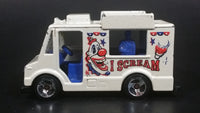 2001 Hot Wheels Good Humor "I Scream" Clown White Catering Truck Die Cast Toy Car Vehicle - Treasure Valley Antiques & Collectibles