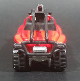 2001 Hot Wheels First Editions XS-IVE Red Off-Roading Die Cast Toy Car Rescue Vehicle - Treasure Valley Antiques & Collectibles