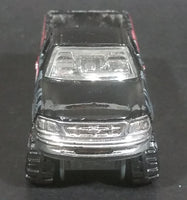 2013 Hot Wheels City Works 1997 Ford F-150 Lifted 4x4 Black Die Cast Toy Car Rescue Vehicle - Treasure Valley Antiques & Collectibles