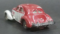 2005 Hot Wheels 1936 Cord Metalflake Burgundy & Silver Die Cast Toy Hot Rod Car Vehicle - Treasure Valley Antiques & Collectibles