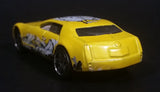 2006 Hot Wheels Tag Rides Cadillac V-16 Concept Yellow Die Cast Toy Car Vehicle - Treasure Valley Antiques & Collectibles