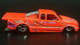 2000 Hot Wheels First Editions 1998 Chevy Pro Stock S10 Truck Neon Orange Die Cast Toy Race Car Vehicle - Treasure Valley Antiques & Collectibles