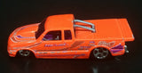 2000 Hot Wheels First Editions 1998 Chevy Pro Stock S10 Truck Neon Orange Die Cast Toy Race Car Vehicle - Treasure Valley Antiques & Collectibles
