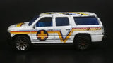 Rare 2004 Matchbox Special Edition 2000 Chevrolet Suburban White Die Cast Toy Car Emergency Rescue Vehicle - Treasure Valley Antiques & Collectibles