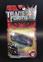 2009 Transformers Revenge of the Fallen Sideways Decepticon Grey Sports Car Vehicle Still in Package Never Opened