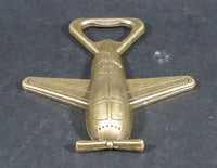 Kate Aspen "Let The Adventure Begin" Airplane Shaped Metal Beverage Bottle Opener - Treasure Valley Antiques & Collectibles