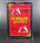 Vintage 1980s Schrade Knives Old Timer Uncle Henry Playing Cards Sealed Still New in Package - Treasure Valley Antiques & Collectibles