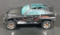 2000 Hot Wheels Future Fleet 2000 Series Jeep Jeepster Black Die Cast Toy Car Vehicle - Treasure Valley Antiques & Collectibles