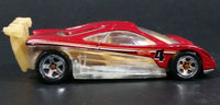 2008 Hot Wheels Top Speed GT Prototype 12 Metalflake Red Die Cast Toy Car Vehicle - Treasure Valley Antiques & Collectibles