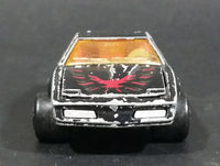 Vintage Majorette Pontiac Firebird Trans Am Black Die Cast Toy Car Vehicle w/ Opening Hood - Treasure Valley Antiques & Collectibles