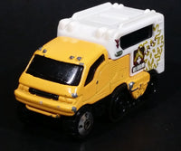 2002 Matchbox Arctic Track Truck Snow Cappers Snow Tracker Yellow and White Die Cast Toy Car Tracked Vehicle - Treasure Valley Antiques & Collectibles