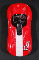 1998 Hot Wheels First Editions Cat-A-Pult Red White Die Cast Toy Race Car Vehicle - Treasure Valley Antiques & Collectibles